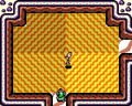 Link finding the Angler Key from Link's Awakening DX