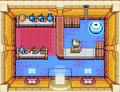 Stockwell inside Stockwell's Shop from The Minish Cap
