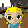 Aryll's image from the Sliding Picture Puzzle from The Wind Waker