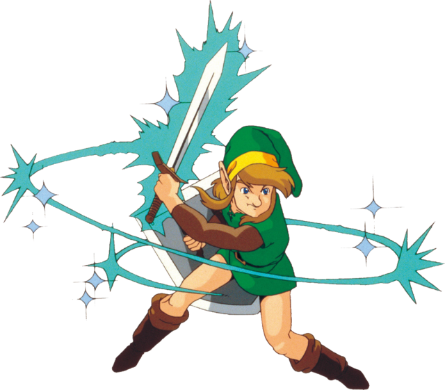 File:ALttP Link Spin Attack Artwork 2.png - Zelda Wiki