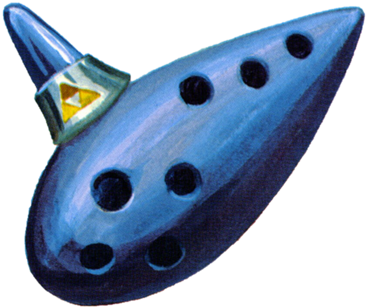 File:OoT Ocarina of Time Artwork.png