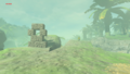 One of the Koroks found at the Spring of Courage from Breath of the Wild