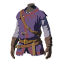 Icon of a Warm Doublet with Purple Dye