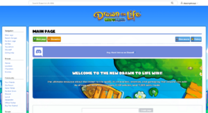 Drawn to Life Wapopedia's current layout