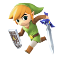 Toon Link alternate costume from Super Smash Bros. for Nintendo 3DS / Wii U