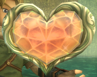 Heart Container model from Twilight Princess HD