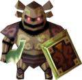 Phantom Zelda as a Wrecker Phantom, as seen in-game from Spirit Tracks