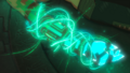 Link's arm overtaken by a mysterious power