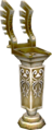 A stationary Torch from Twilight Princess