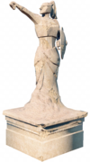 Swordswoman Statue