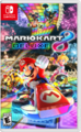 North American box art of Mario Kart 8 Deluxe featuring Link