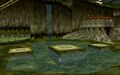 A pond within Kokiri Forest from Ocarina of Time