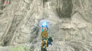 BotW Link Holding Remote Bomb (Cube).png