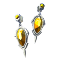 The Topaz Earrings icon from Hyrule Warriors: Age of Calamity