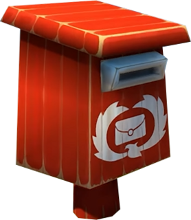 Postbox model from The Wind Waker HD