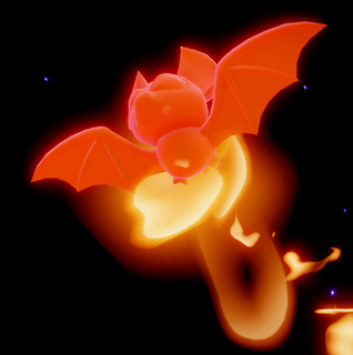 Blazing Bat model from Echoes of Wisdom