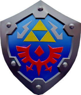 Hylian Shield model from Echoes of Wisdom