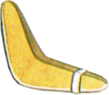 Artwork of a Boomerang from The Legend of Zelda