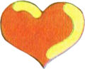 Artwork of a Heart from The Legend of Zelda