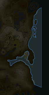 Lanayru Sea map from Tears of the Kingdom