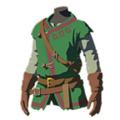 Icon of a Warm Doublet with Green Dye