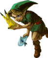 25th Anniversary artwork of Link
