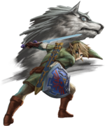 TPHD Link and Wolf Link Artwork.png