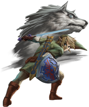 TPHD Link and Wolf Link Artwork.png