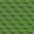 Artwork of a brick wall that Link can merge into