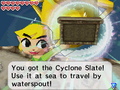 Link obtains the Cyclone Slate from Cylos