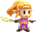 Render of Princess Zelda