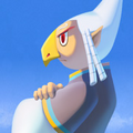 A Facebook profile picture depicting Quill from the official The Wind Waker HD website