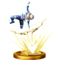 Light Arrow (Sheik) Trophy from Super Smash Bros. for Wii U