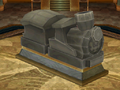 The Spirit Train in its dormant form in the Tower of Spirits from Spirit Tracks