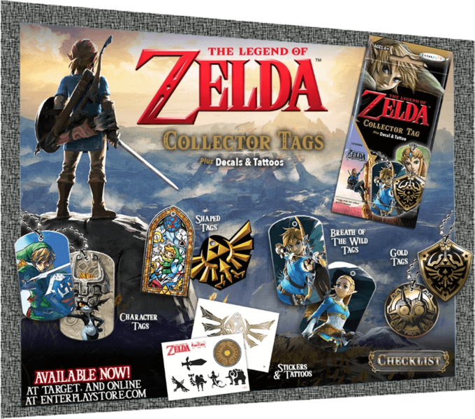 File:TLoZ Series The Legend of Zelda Collector Tags.png