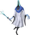 An Ice Wizzrobe wielding an Ice Rod from Breath of the Wild