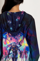 A model wearing a Fierce Deity Link Hoodie Sweater