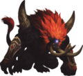 Concept art of Dark Beast Ganon from Hyrule Warriors