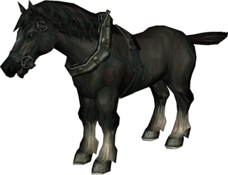 Horse model from Twilight Princess