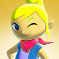 A Facebook profile picture depicting Tetra from the official The Wind Waker HD website