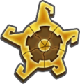 The icon for all five Pieces of the Key assembled from Skyward Sword HD