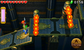 Climbing platforms in Stage 3 from Tri Force Heroes