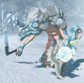 Ice-Breath Lizalfos ×1 Soldier's Spear