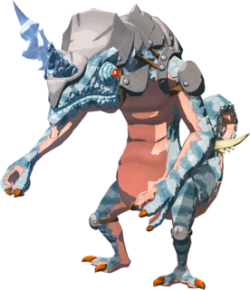 Ice-Breath Lizalfos model from Tears of the Kingdom