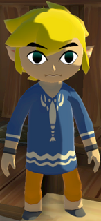 Island Lobster Shirt model from The Wind Waker HD