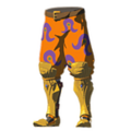 The Desert Voe Trousers with Orange Dye