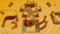 The Gerudo Sanctum after the Main Quest "A Rift in the Gerudo Desert"