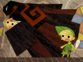 Ganondorf kidnaping Princess Zelda