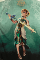 A close-up of the artwork of Zelda on the Princess of Hyrule Robe