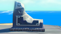 Cyclos's broken monument from The Wind Waker HD